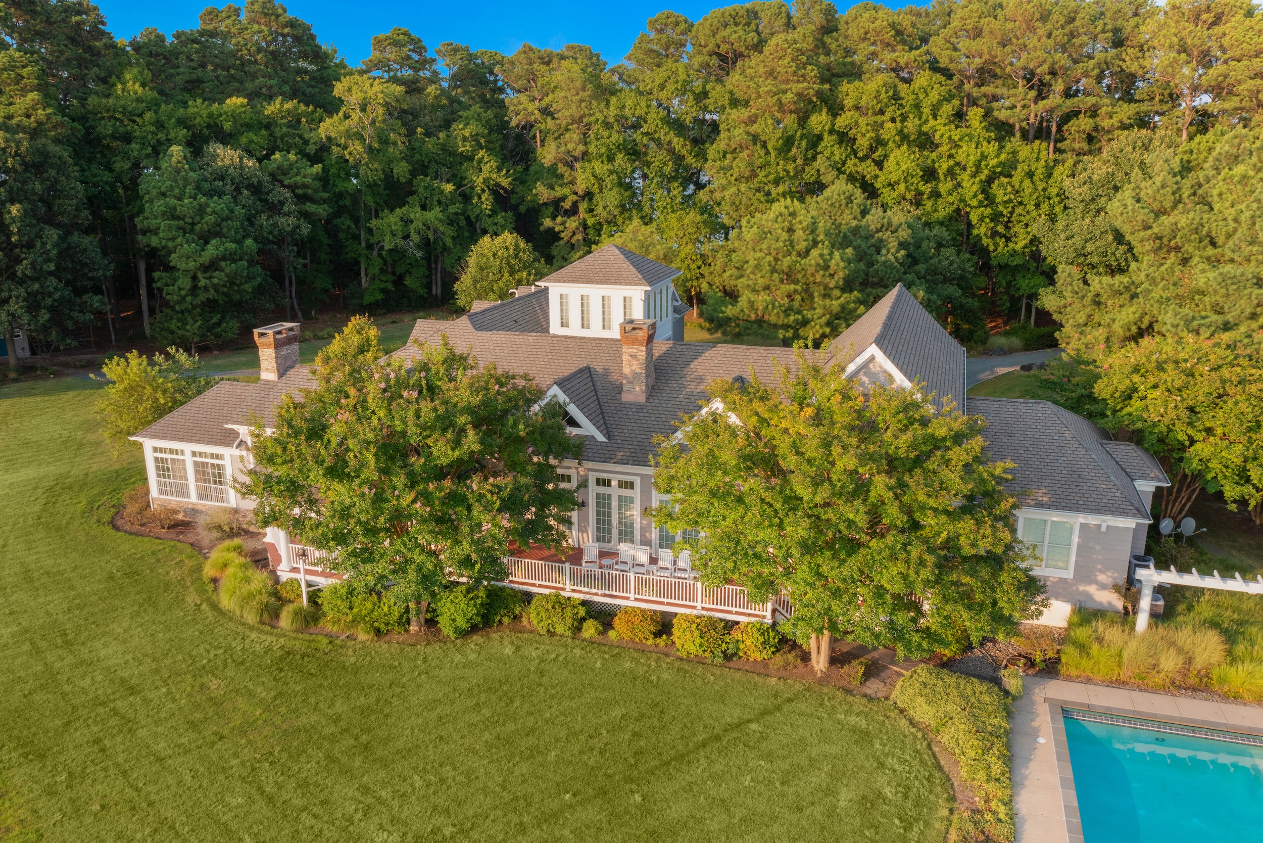 back of chesapeake home